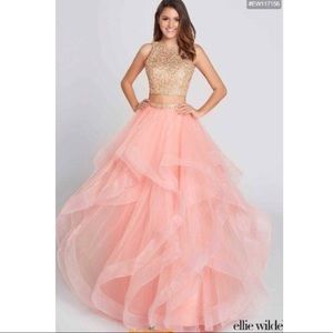 Ellie Wilde Two Piece A Line Formal